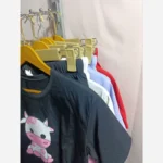 ست کراپ شورتک دخترانه طرح گاو - تصویر 5