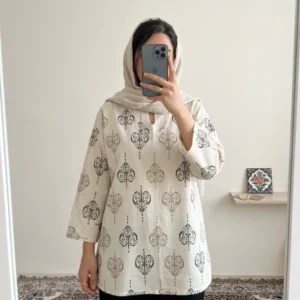 شومیز مانتویی لنین بهاره